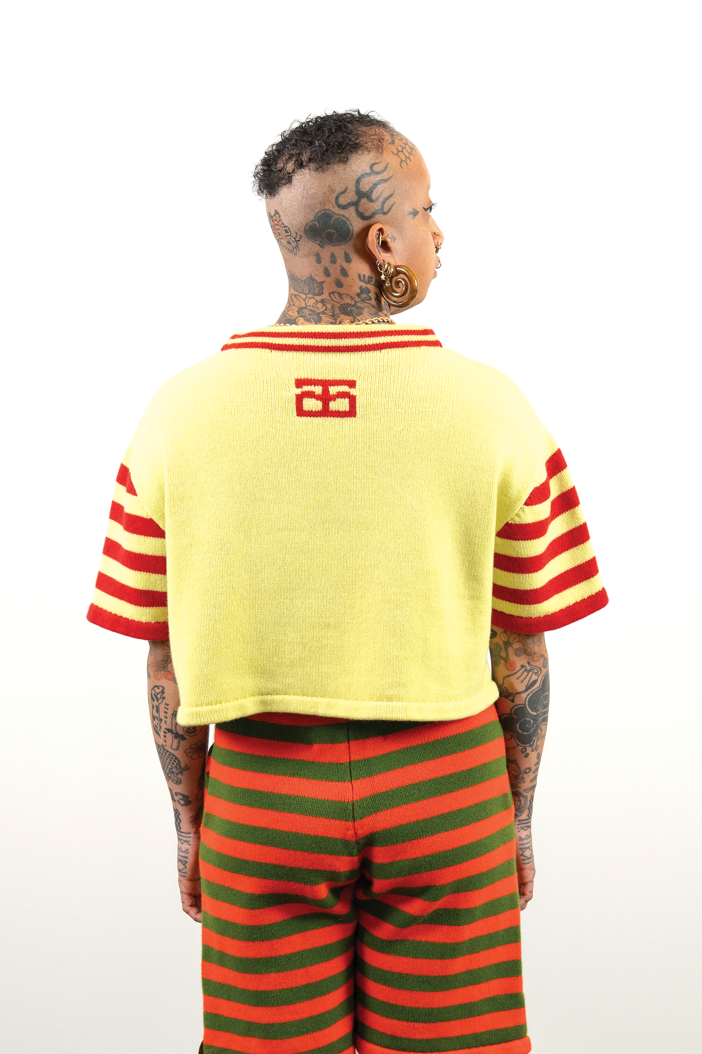 Tigerbob Cropped Tshirt // Handmade