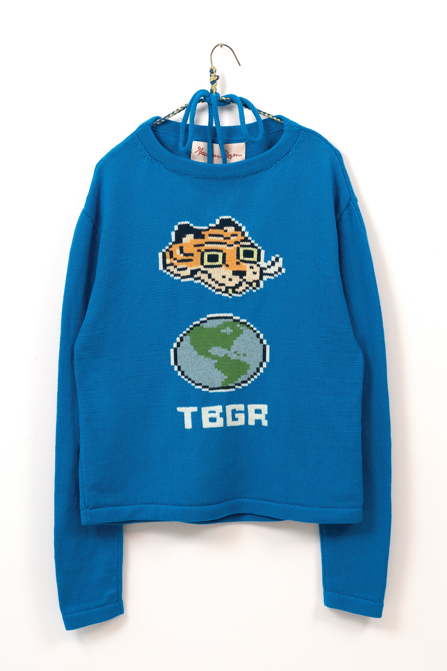 Tigerbob Global Wide Crewneck Sweater // OOAK