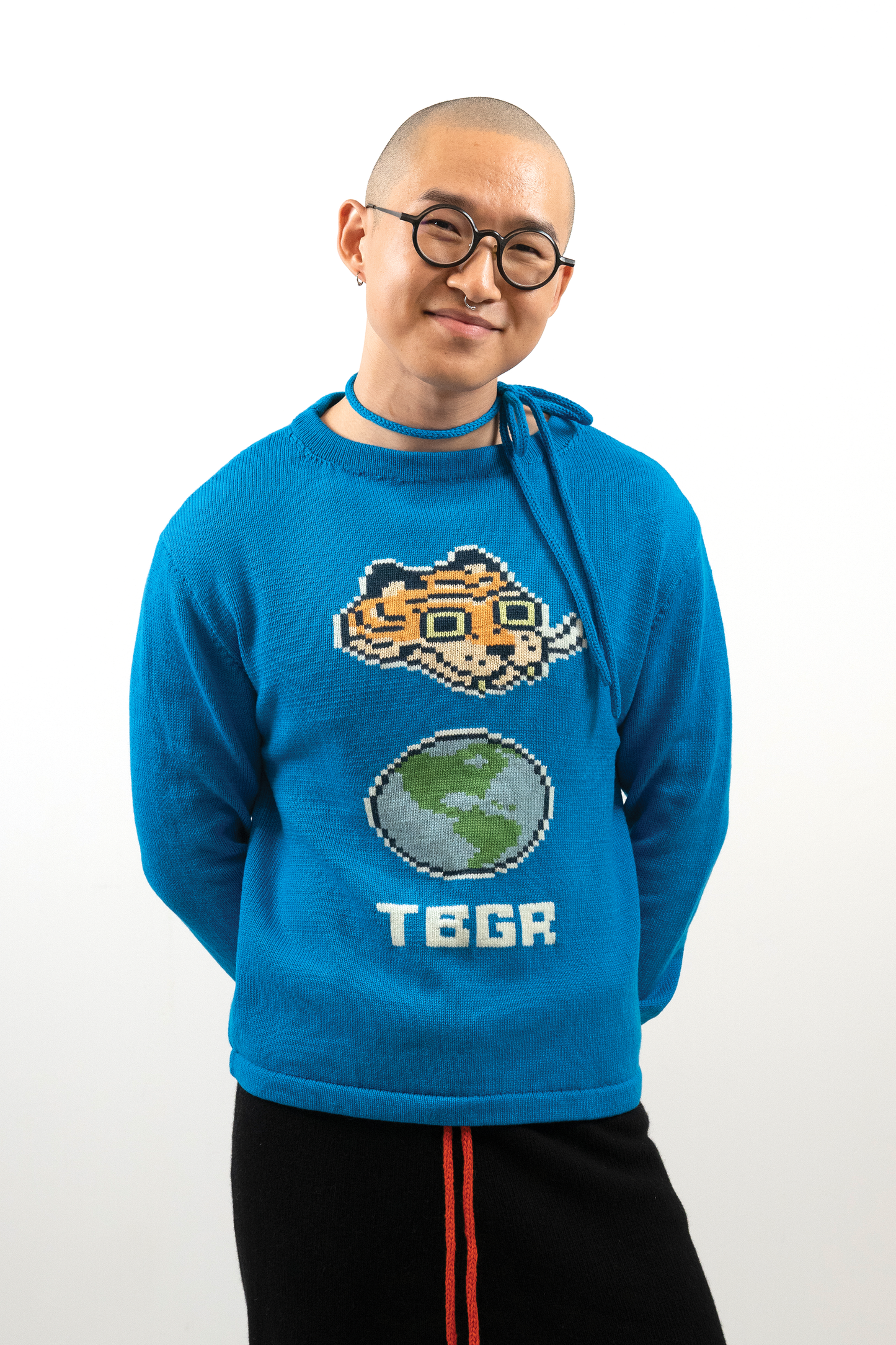 Tigerbob Global Wide Crewneck Sweater // OOAK