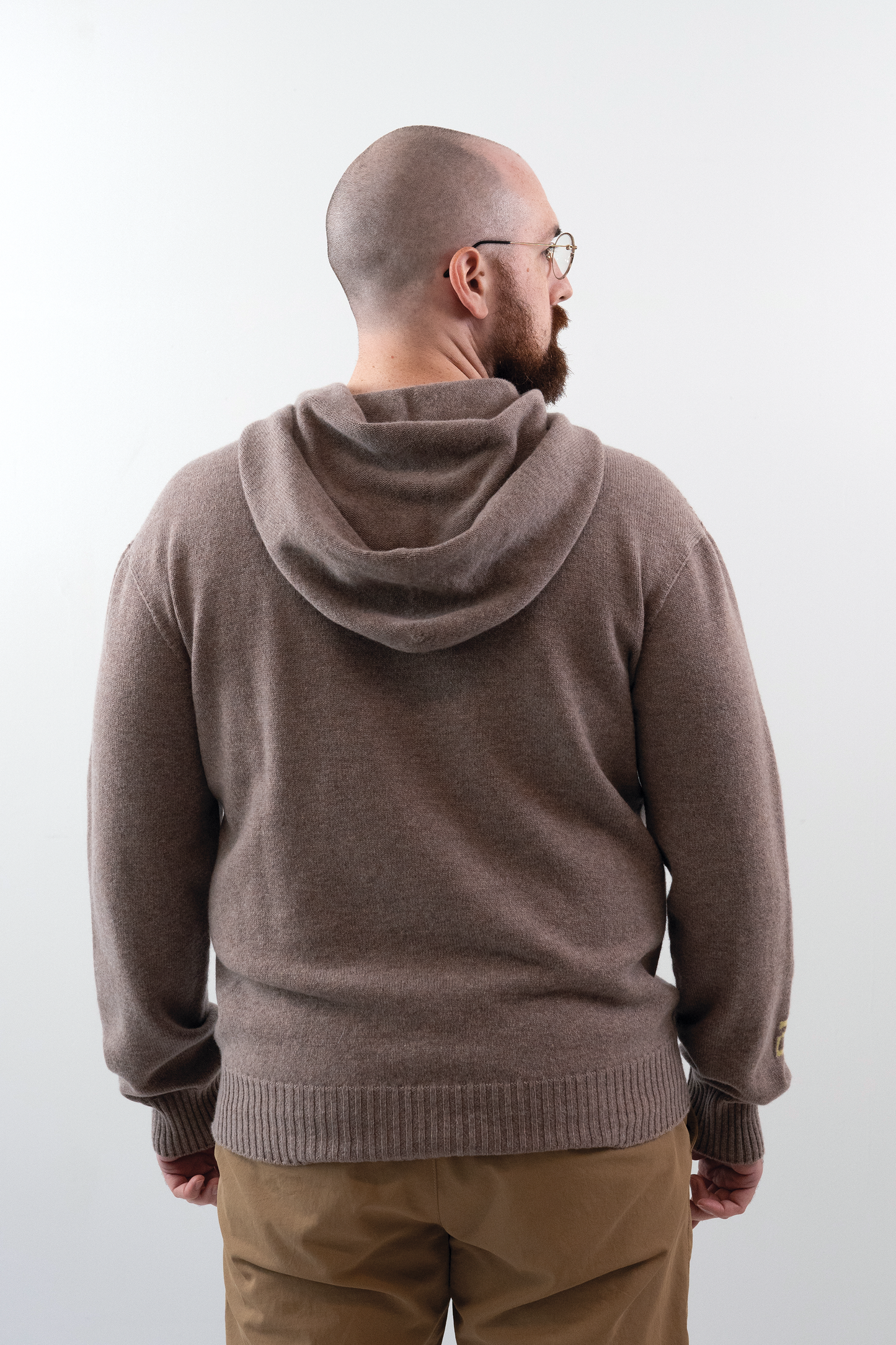 Embossed Tigerbob Hoodie // Pigeon