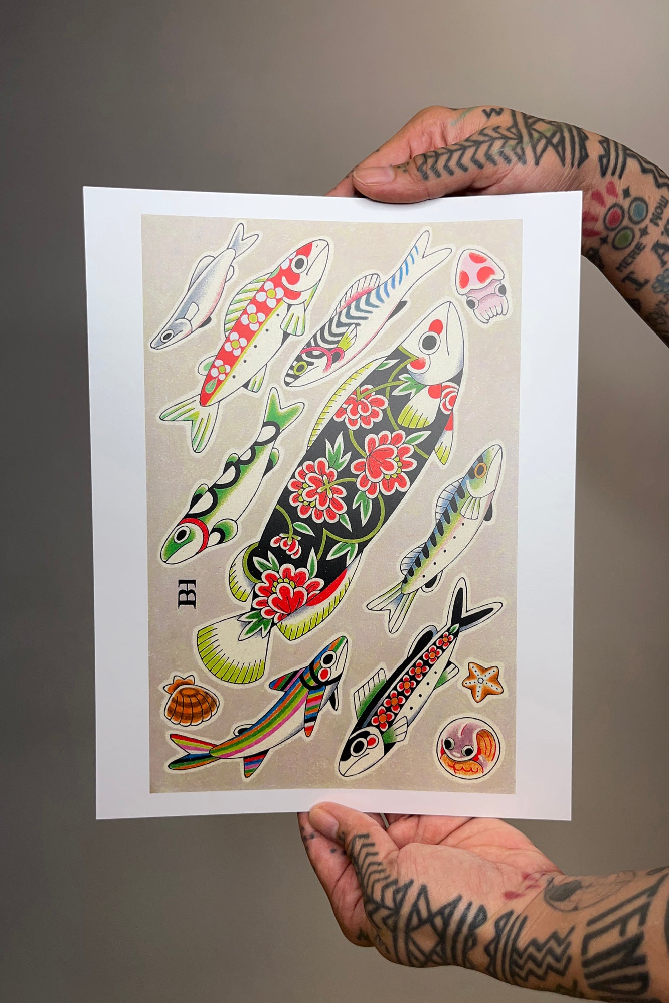 Fish Garden // Fine Art Print