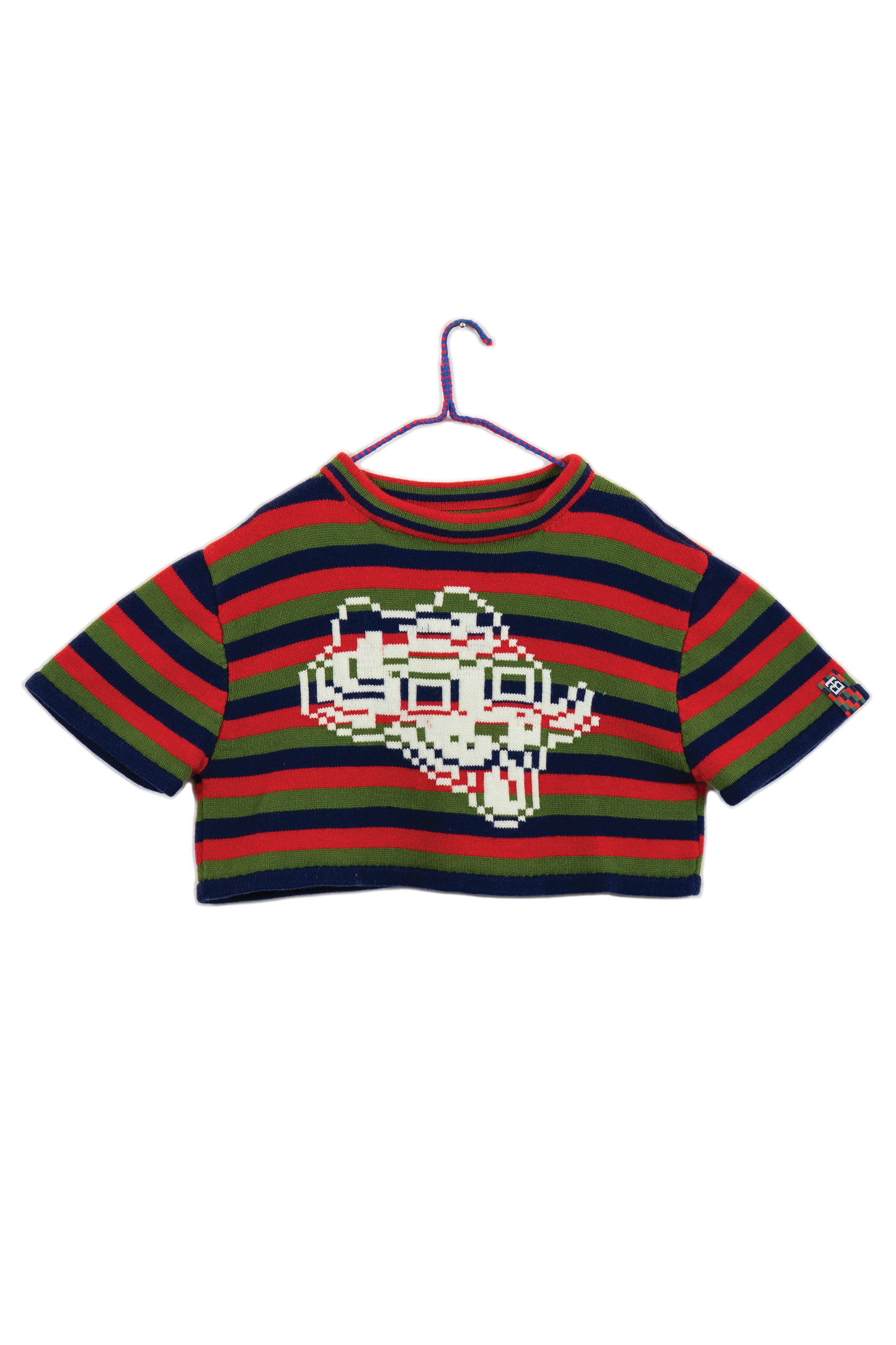 Tigerbob Cropped Tshirt // Handmade