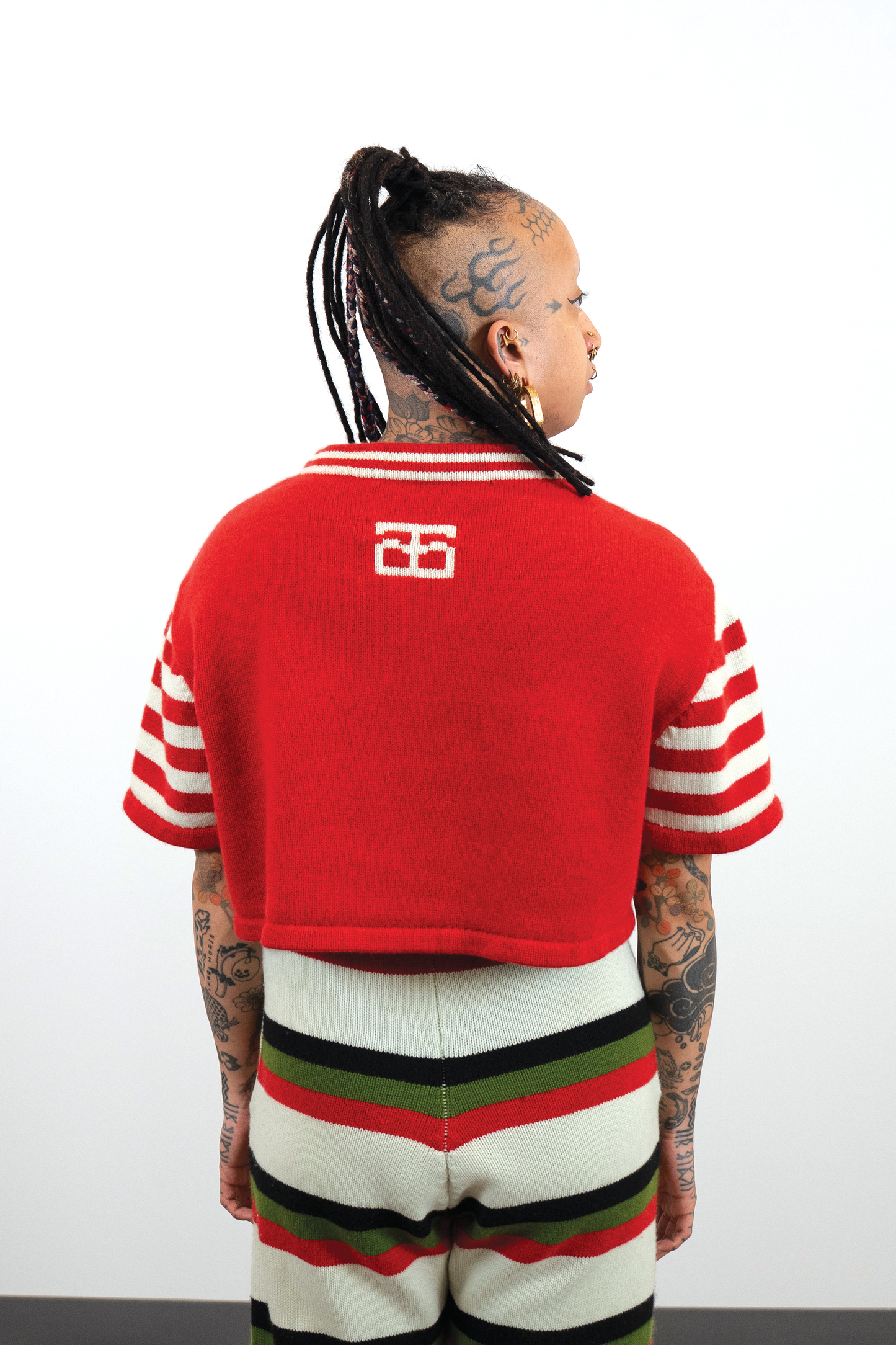Tigerbob Cropped Tshirt // Handmade