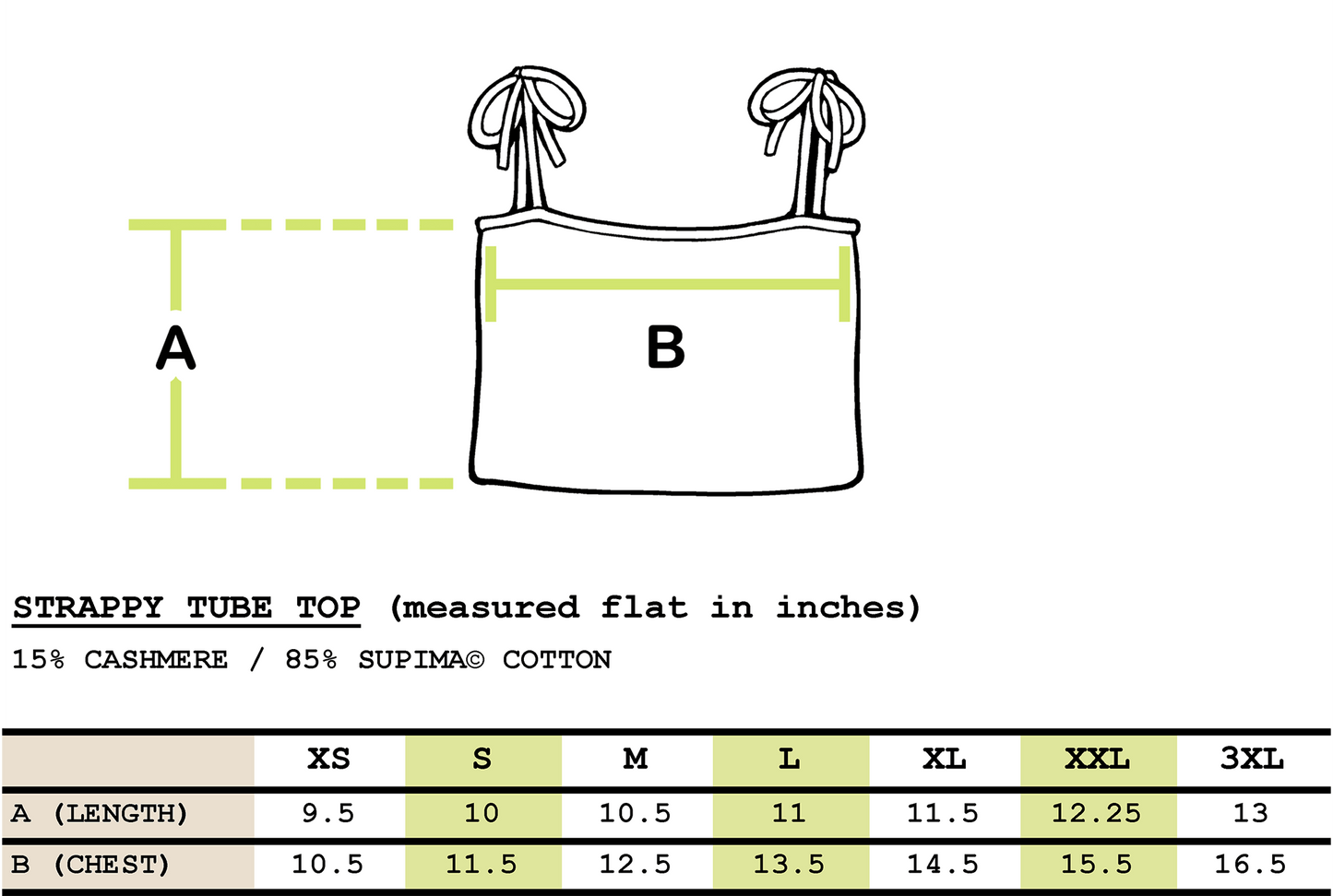 Strappy Tube Top // Stone/Magma