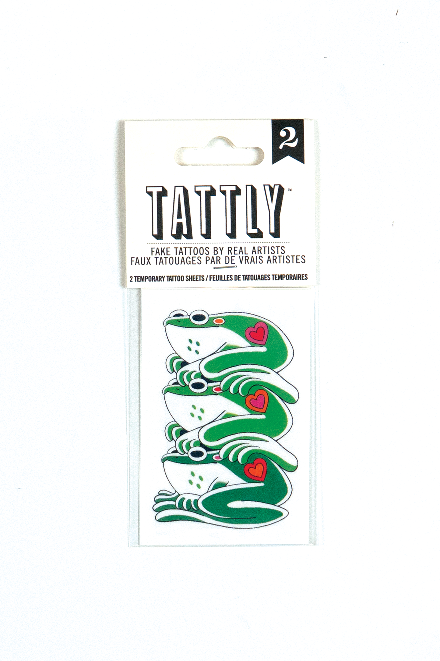 Frog Stack // Temporary Tattoos by Tattly