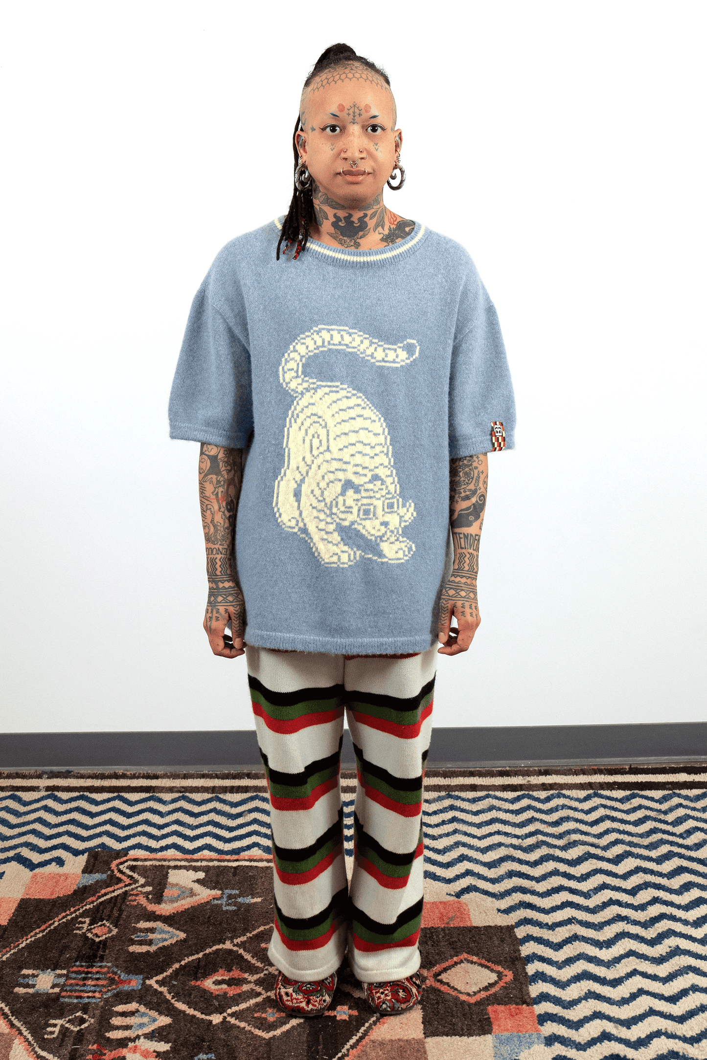Pounce Tshirt // Cloud/Sun