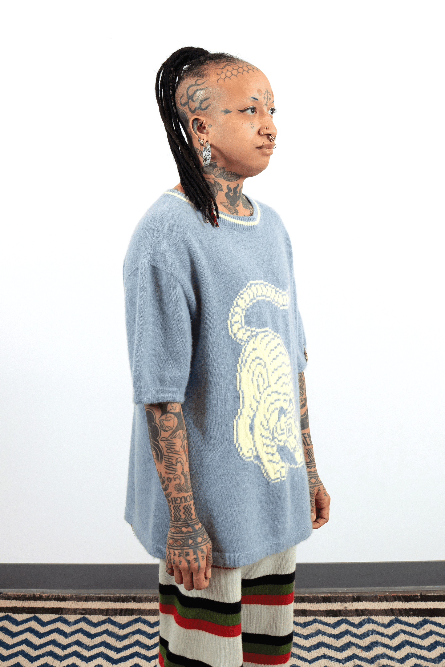 Pounce Tshirt // Cloud/Sun