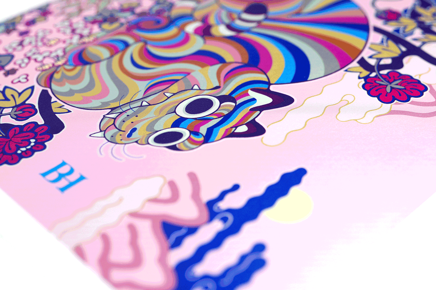 Tigerbob Art Print // Variegated Tiger