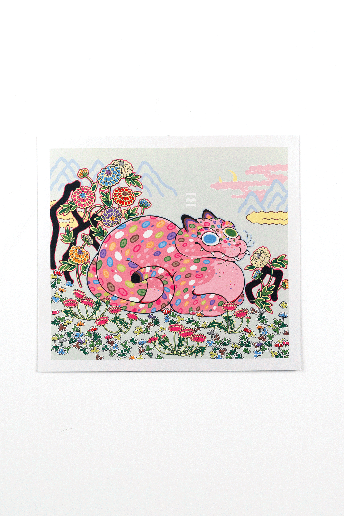 Tigerbob Art Print // Candy Tiger