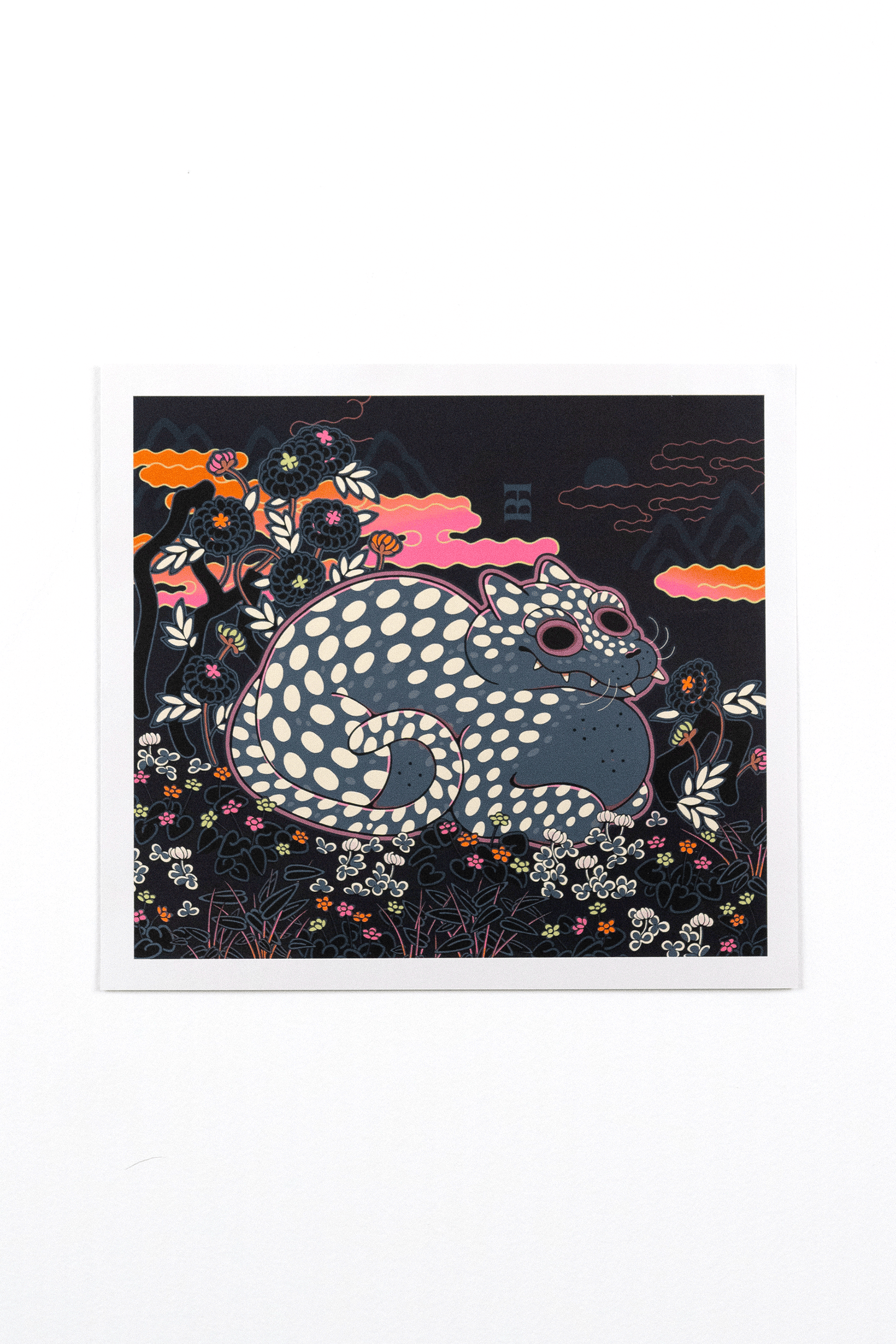 Tigerbob Art Print // Moon Tiger
