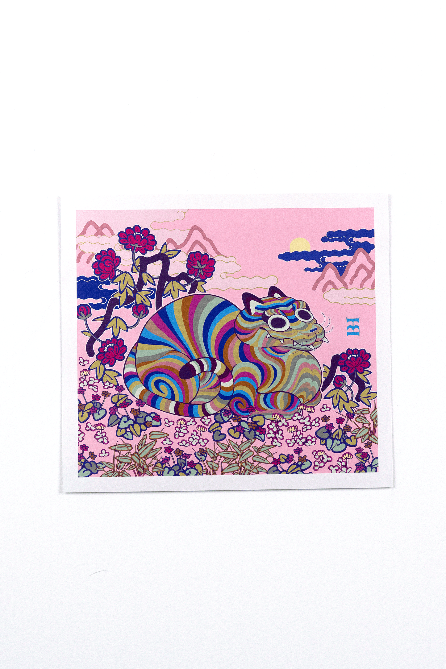 Tigerbob Art Print // Variegated Tiger