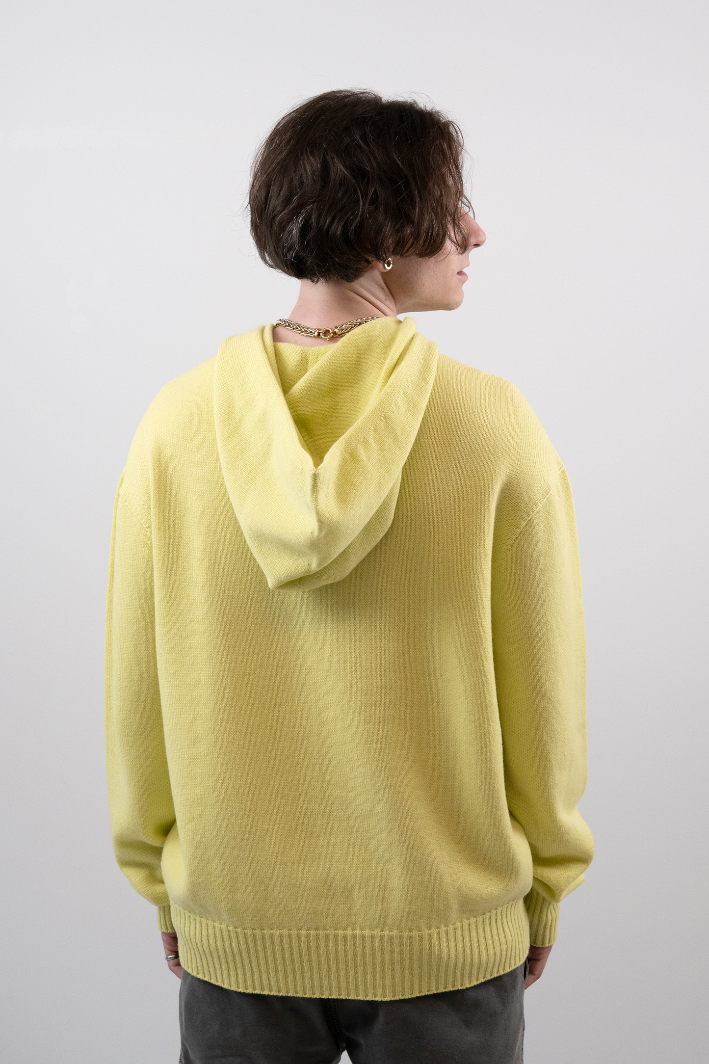Embossed Tigerbob Hoodie // Pollen