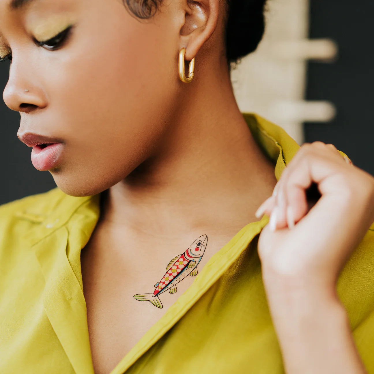Daisy Fish Tattoo // Temporary Tattoos by Tattly