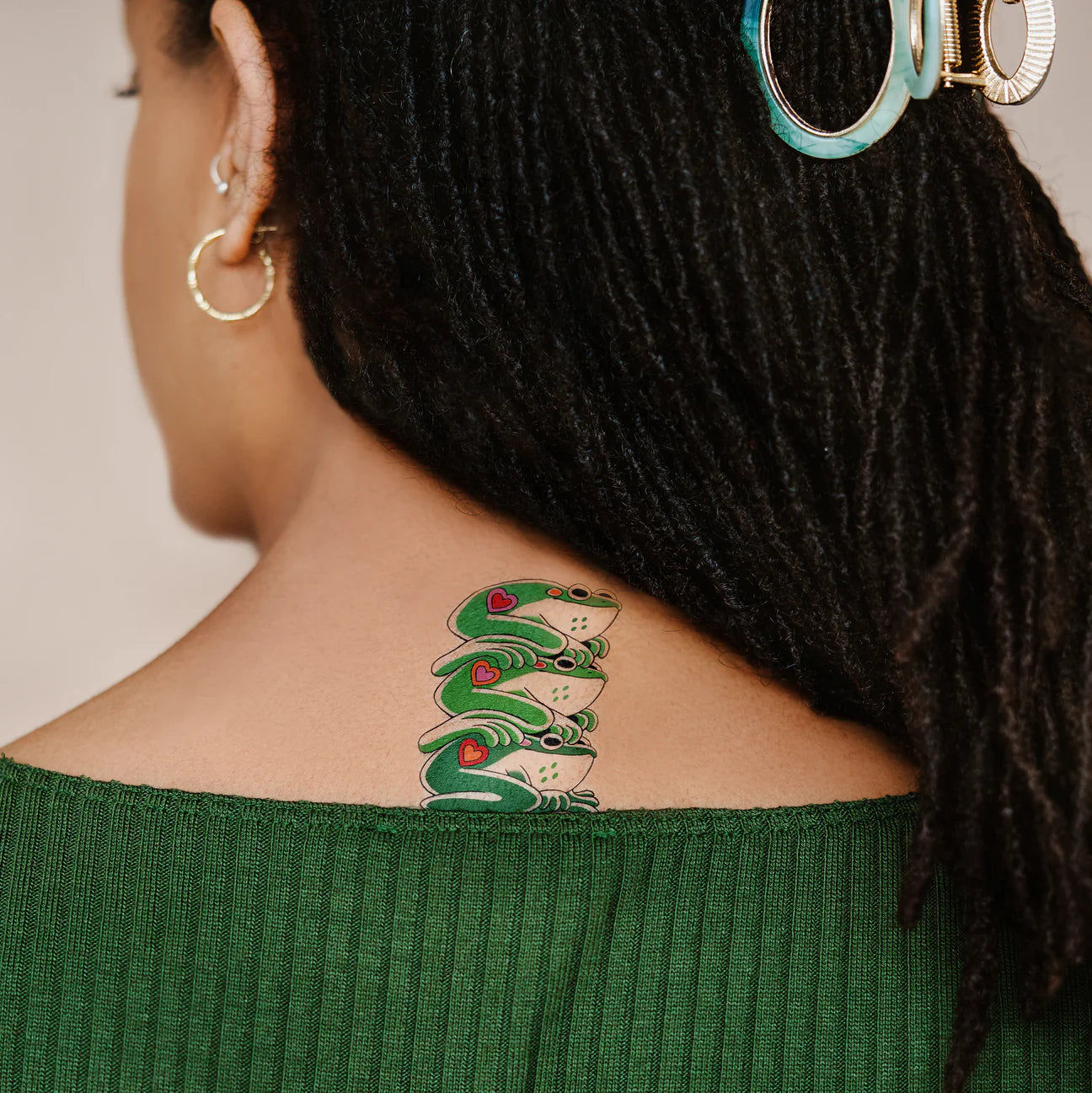 Frog Stack // Temporary Tattoos by Tattly