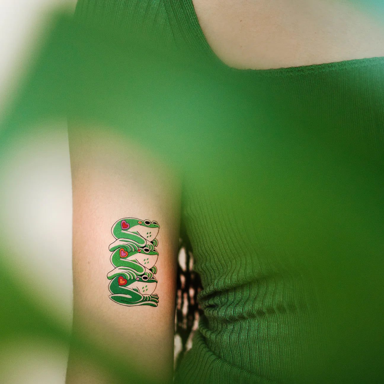 Frog Stack // Temporary Tattoos by Tattly