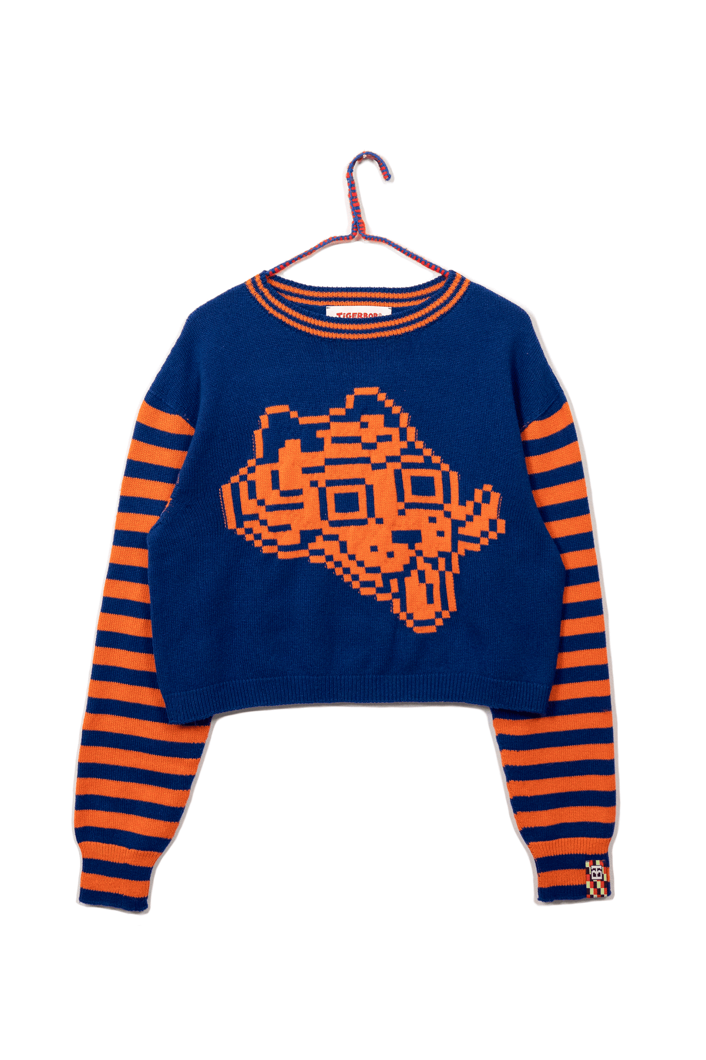 Tigerbob Cropped Sweater // Dusk/Lantern