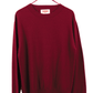 Monogram Crewneck // Burgundy/Ochre