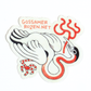 Crane Stickers // Tattoo Flash