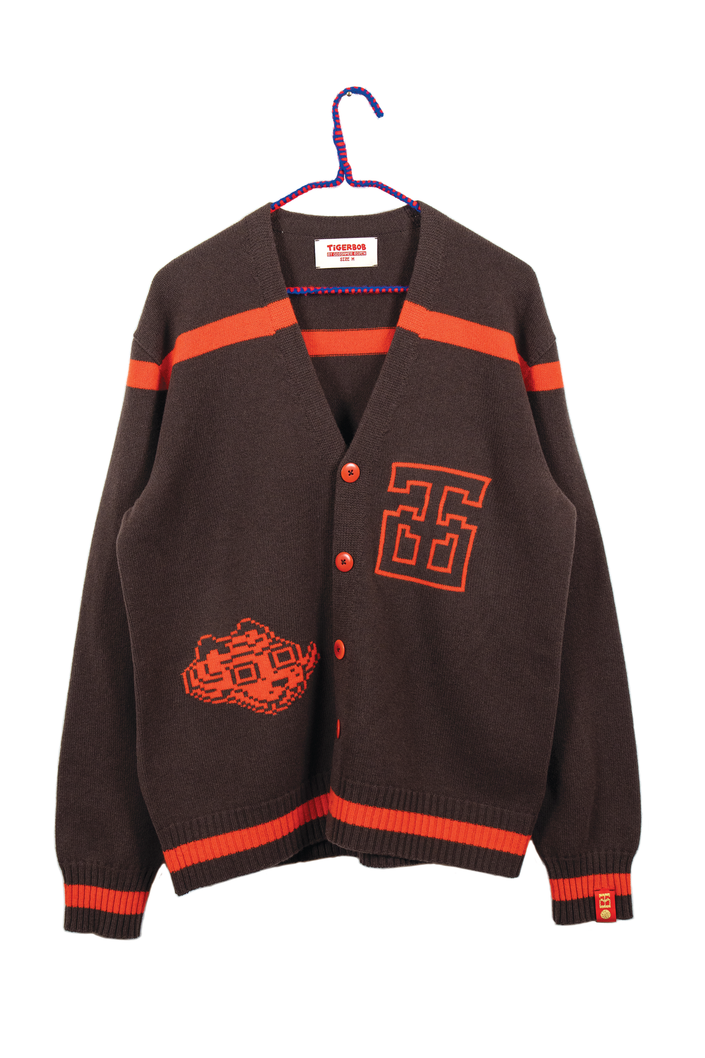 Jacquard Varsity Cardigan // Dormant/Gourd