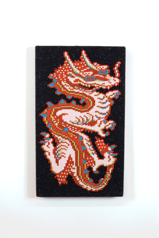 Untitled (Dragon Tapestry) // Cashmere Tapestry