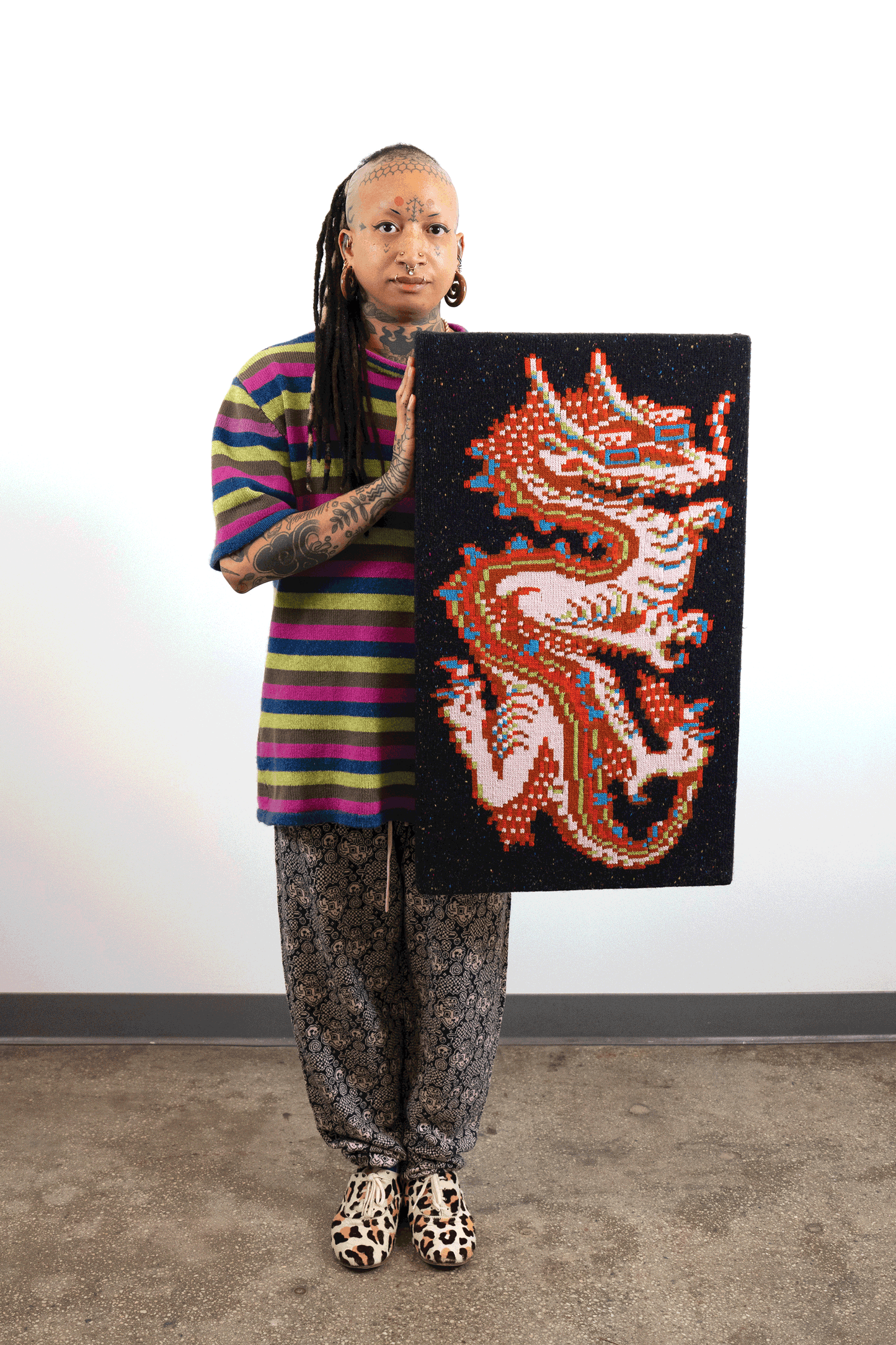 Untitled (Dragon Tapestry) // Cashmere Tapestry