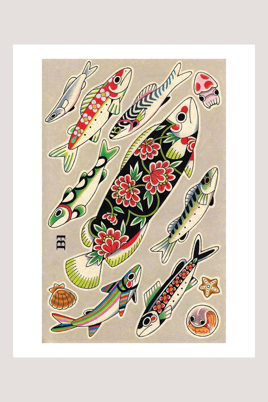 PREORDER - Fish Garden // Fine Art Print