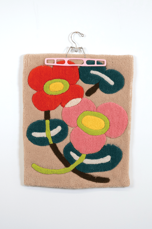 Floral Rug // OOAK