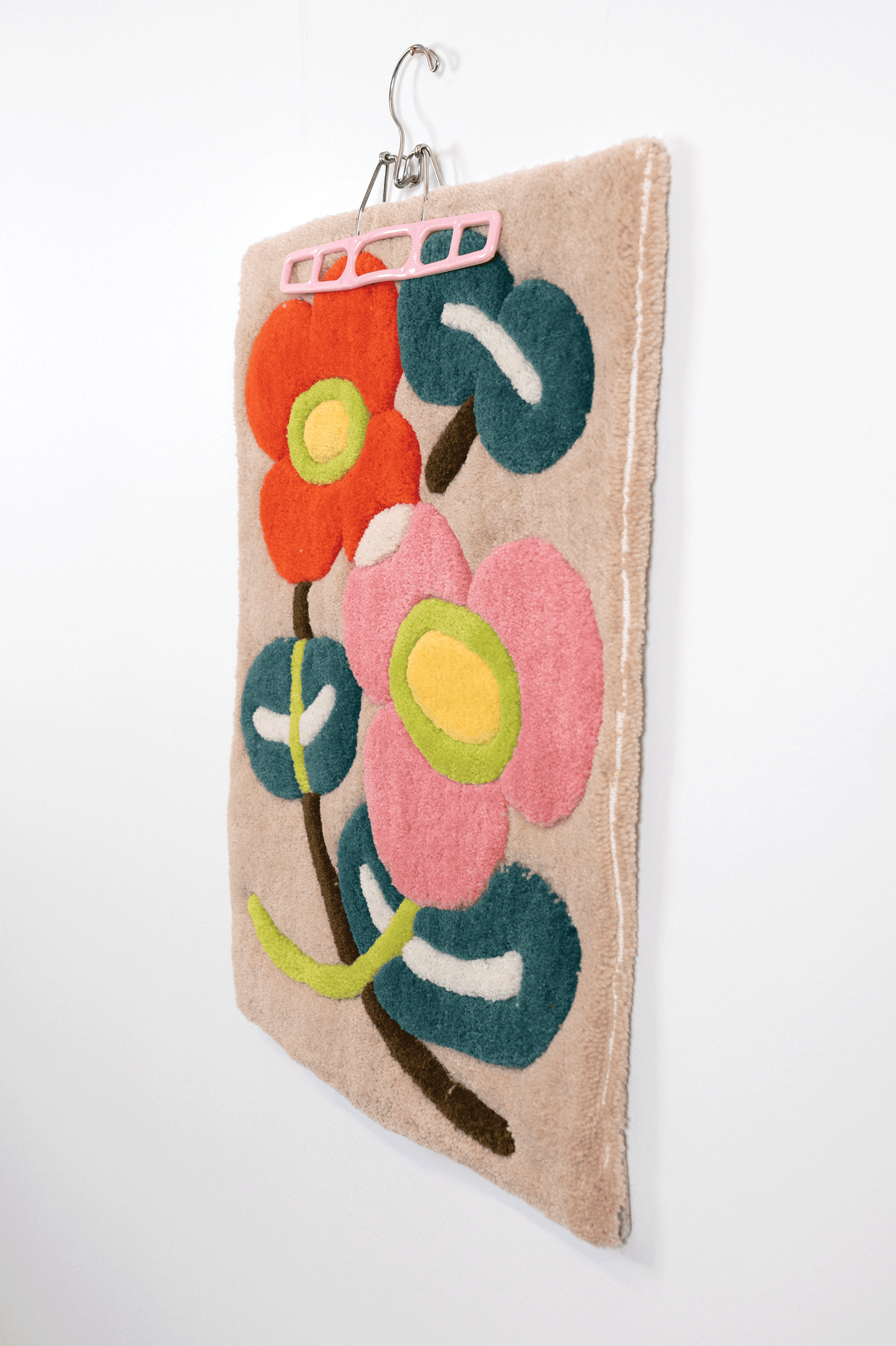 Floral Rug // OOAK