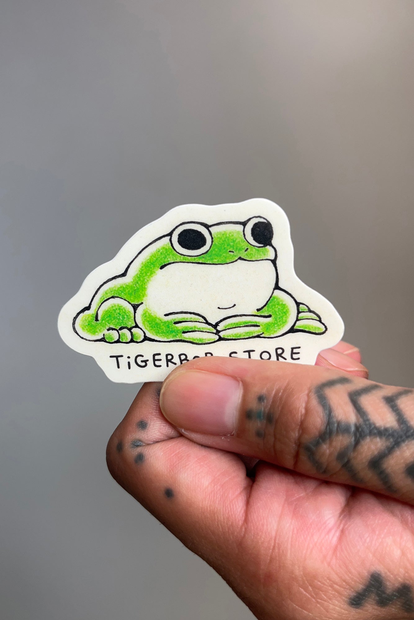 Frog Stickers // Tattoo Flash