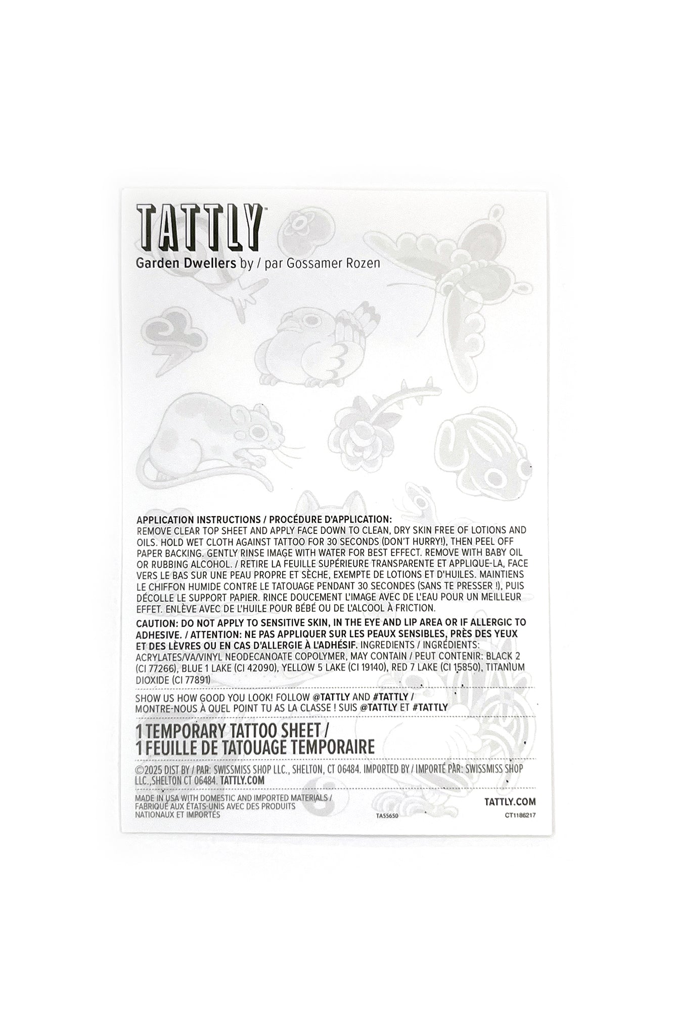 COMING SOON - Garden Dwellers // Temporary Tattoos by Tattly