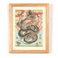 Original Drawing // Dragon of the Elysian Garden (Framed)