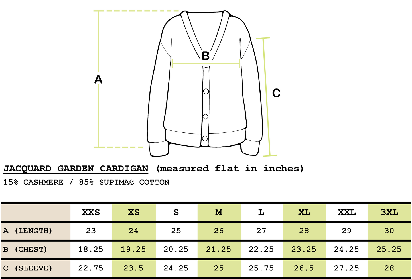 Jacquard Garden Cardigan // Soot/Momo