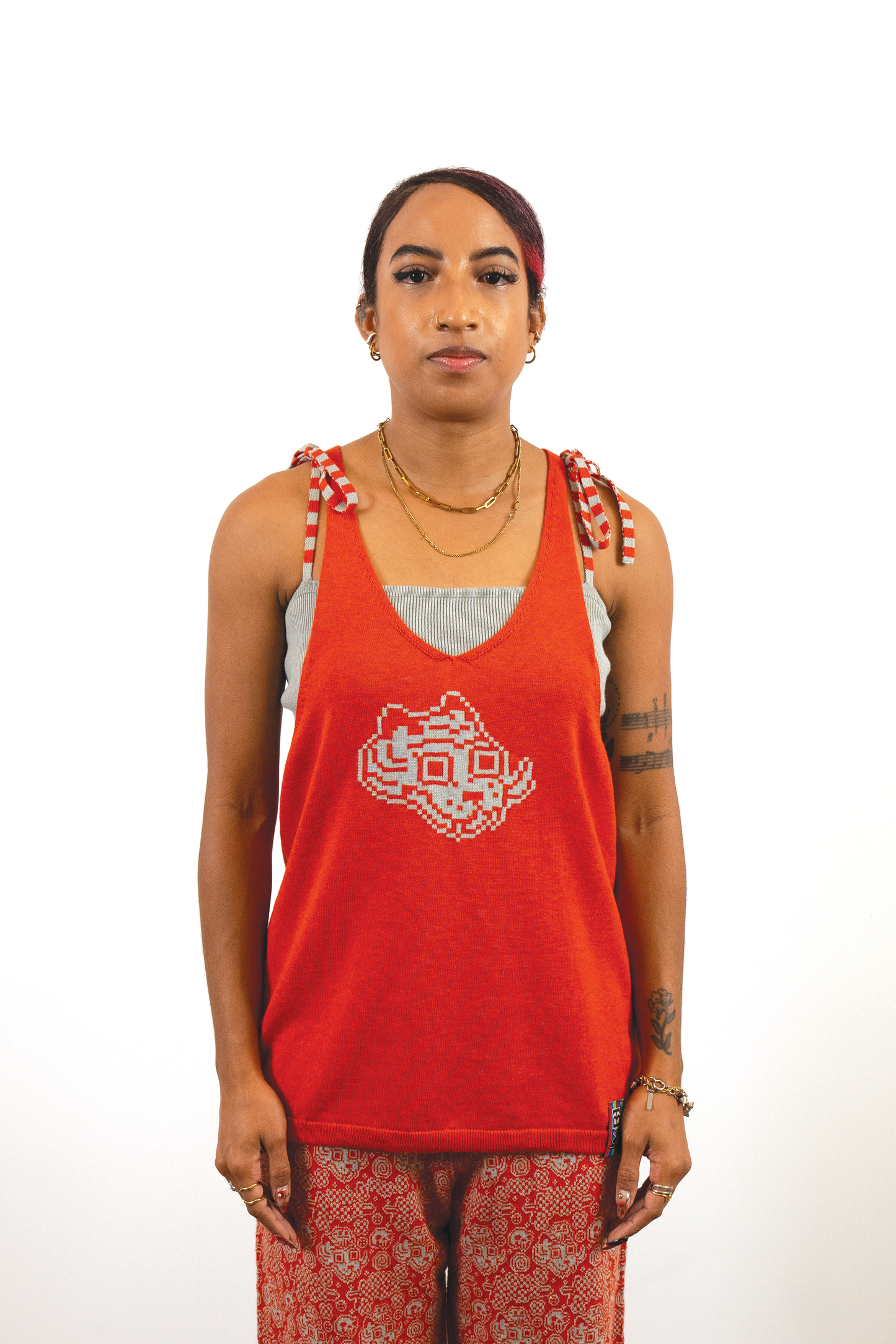 Tigerbob Tank Top // Magma/Stone