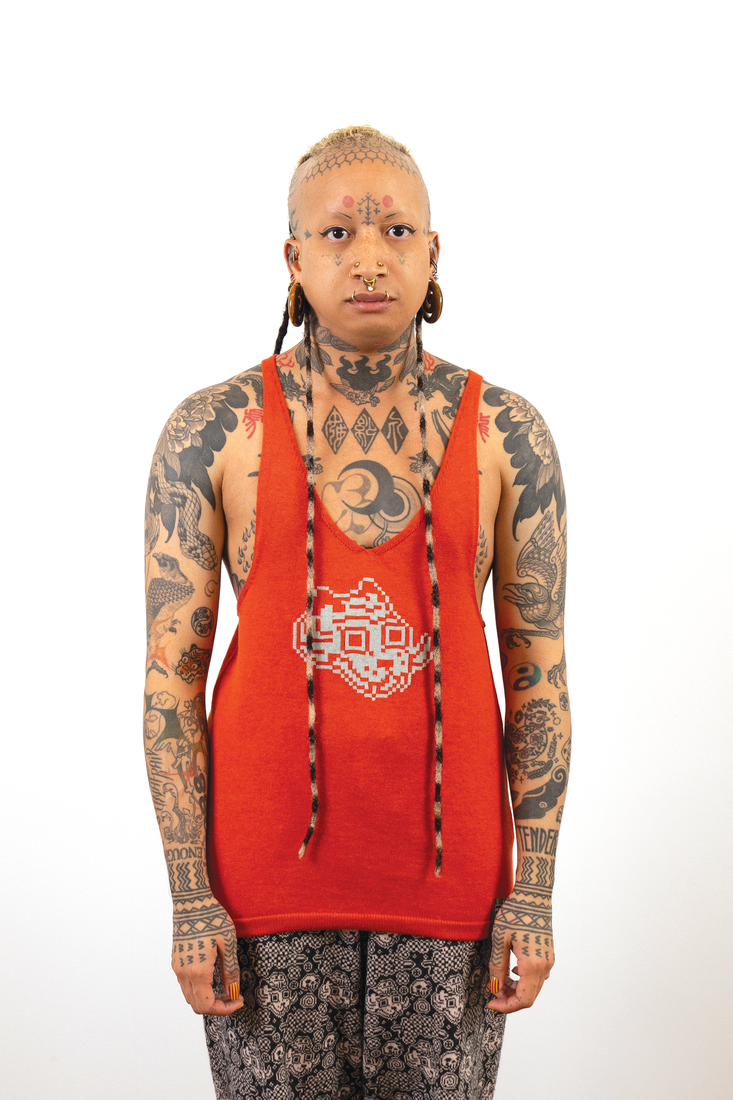 Tigerbob Tank Top // Magma/Stone