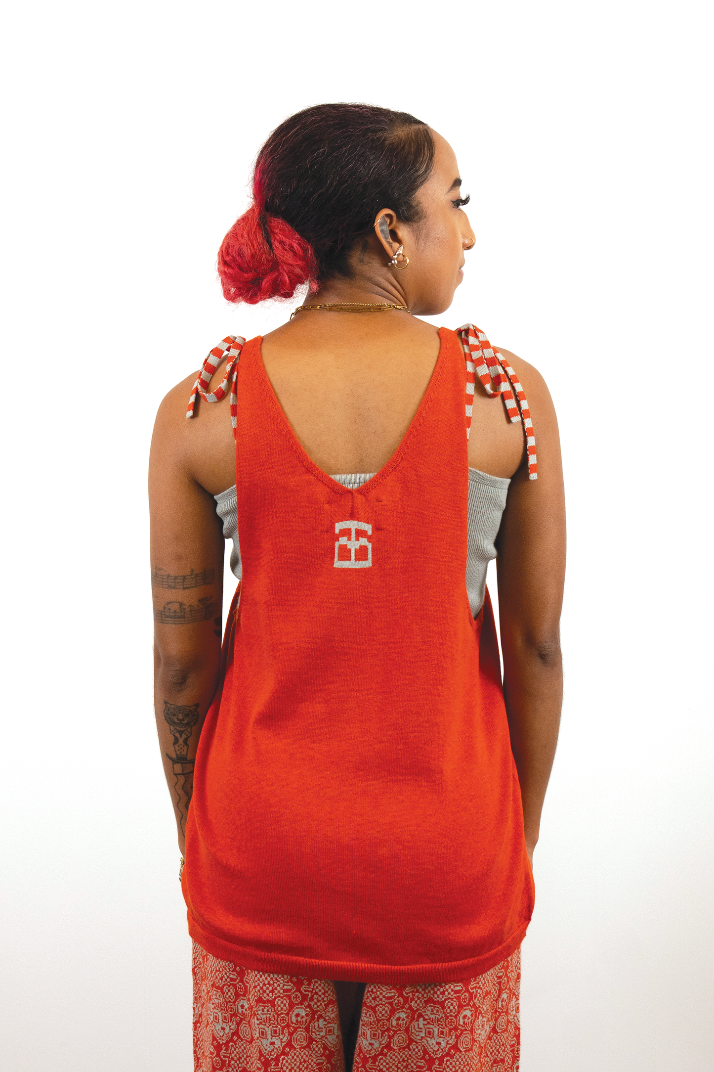 Tigerbob Tank Top // Magma/Stone