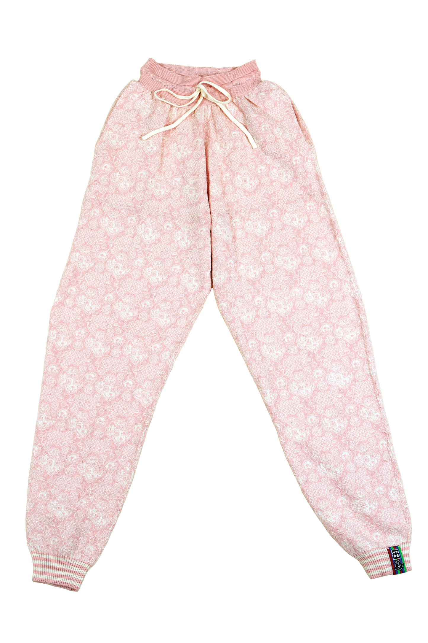 Jacquard Tigerbob Lounge Pants // Momo/Eggshell