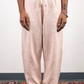 Jacquard Tigerbob Lounge Pants // Momo/Eggshell