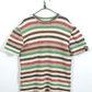 Muted Marled Striped Tshirt // OOAK