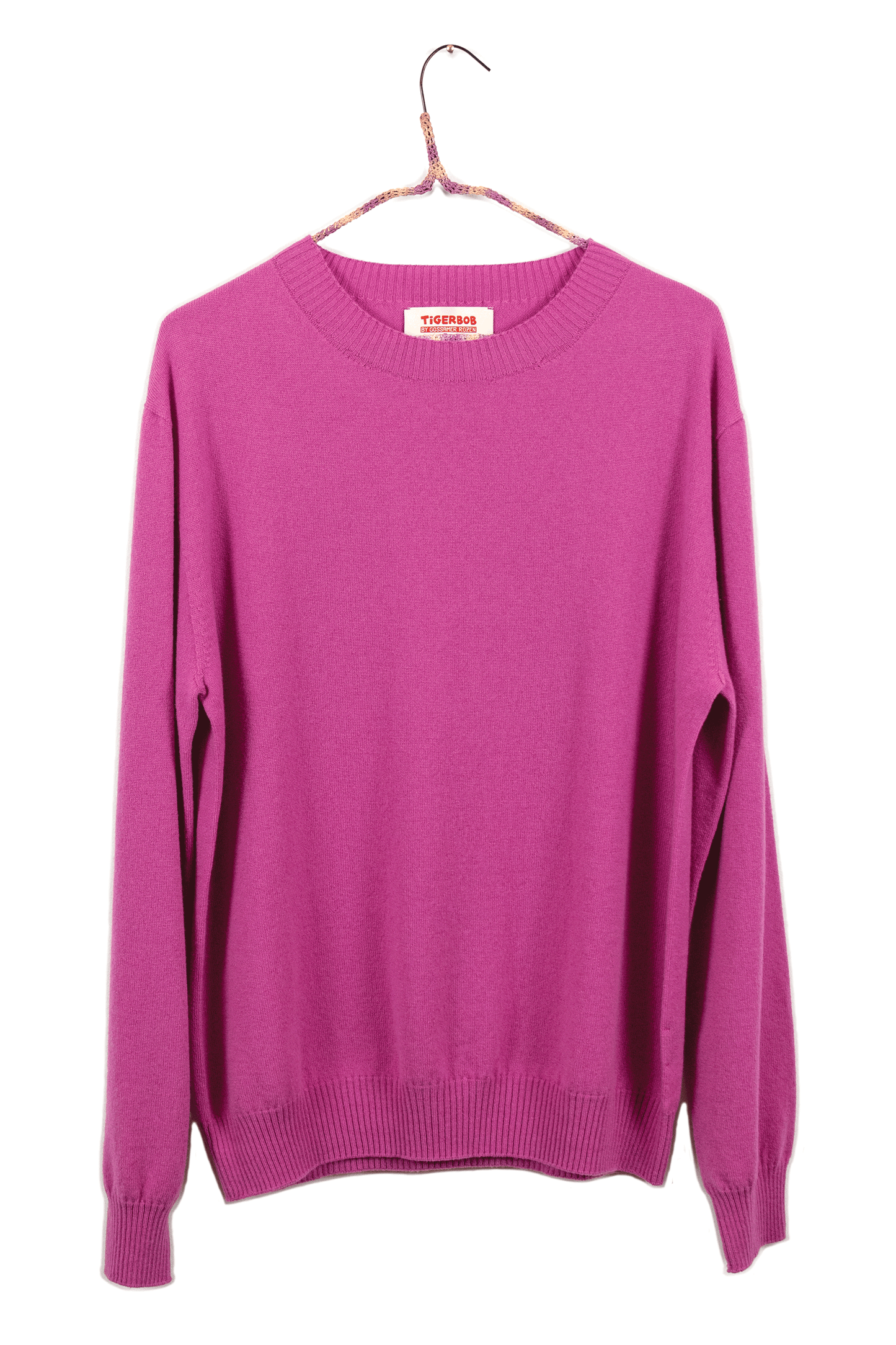 Monogram Crewneck // Orchid/Pollen