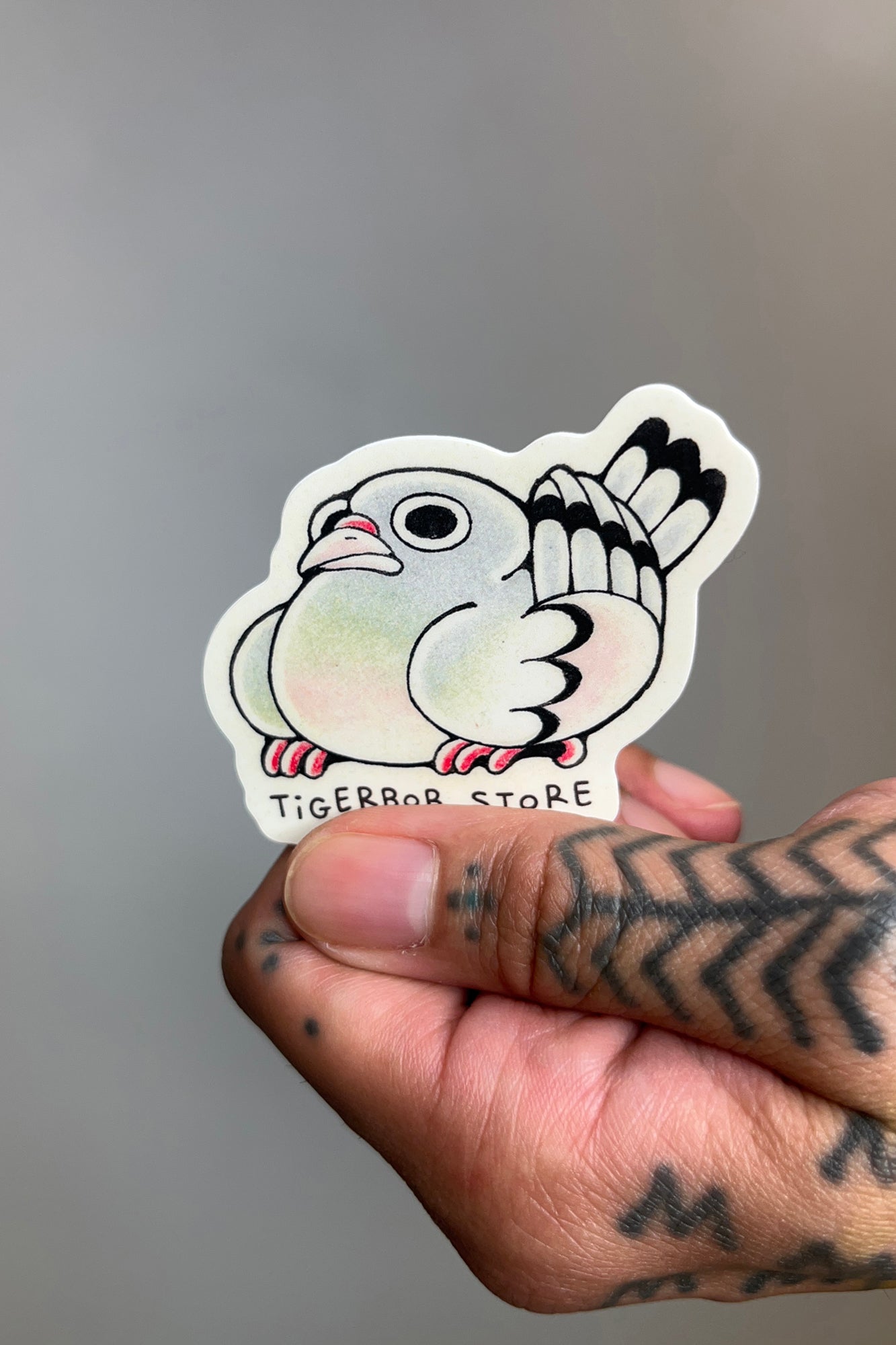 Pigeon Stickers // Tattoo Flash