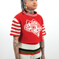 Tigerbob Cropped Tshirt // Handmade