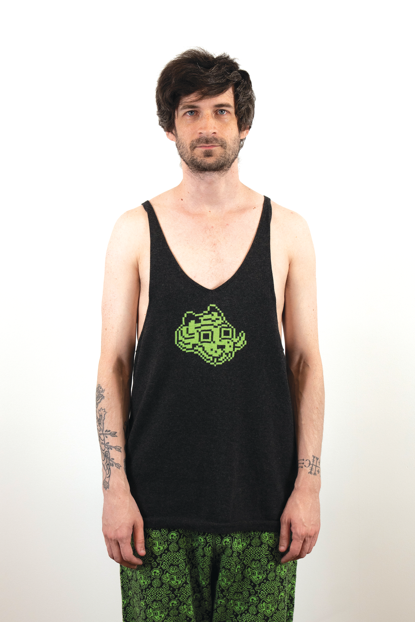 Tigerbob Tank Top // Soot/Clover