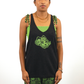 Tigerbob Tank Top // Soot/Clover