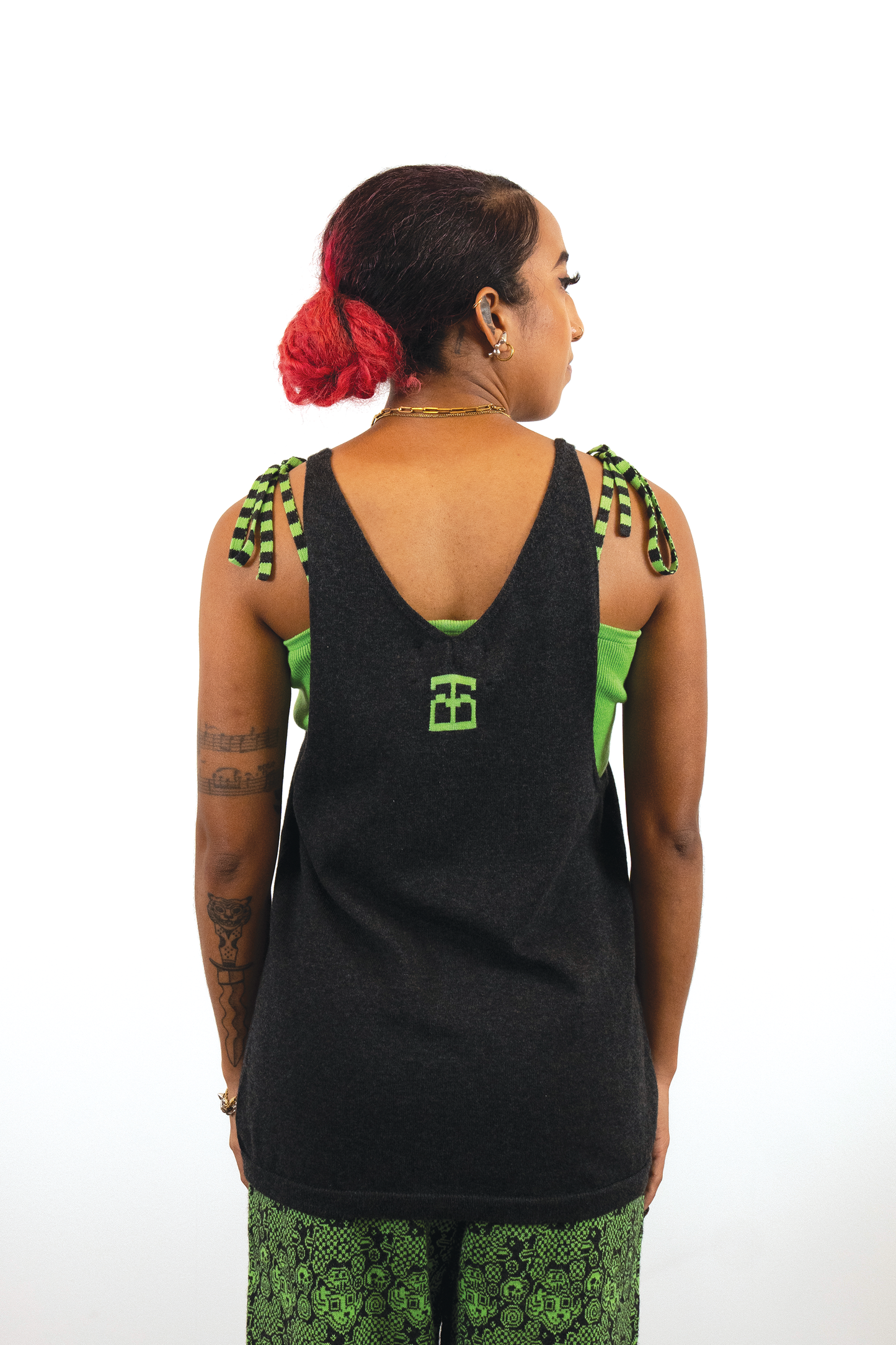 Tigerbob Tank Top // Soot/Clover