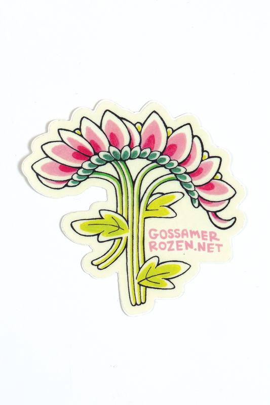 Strange Flower Stickers // Tattoo Flash
