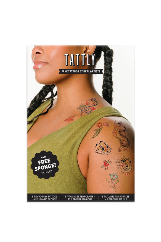 Fierce & Friendly Set // Temporary Tattoos by Tattly