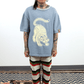 Pounce Tshirt // Cloud/Sun