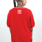 Pounce Tshirt // Fire/Silver