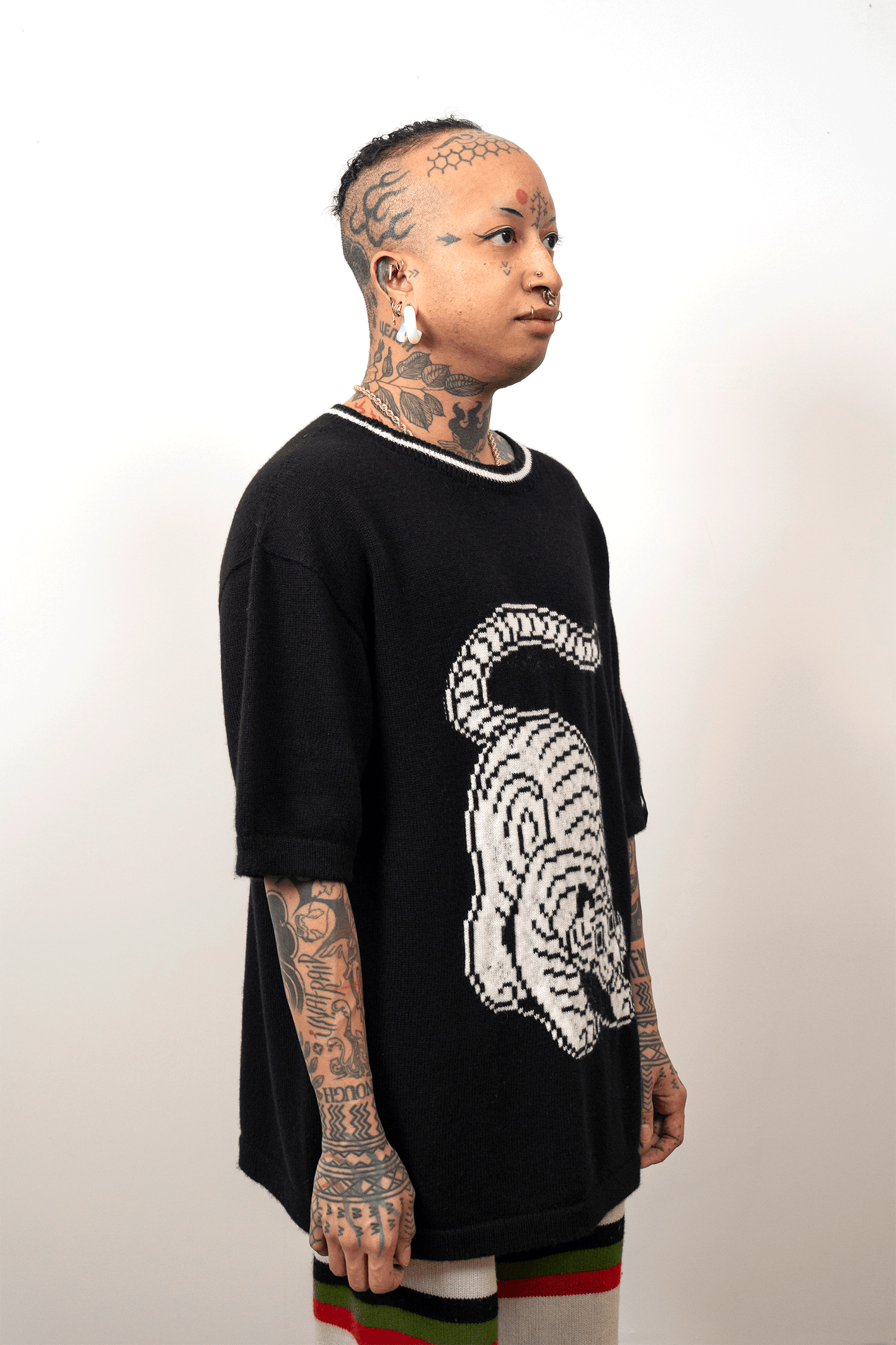 Pounce Tshirt // Ink/Paper