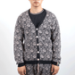 Jacquard Garden Cardigan // Soot/Momo